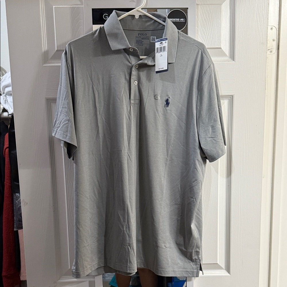Polo by Ralph Lauren Classic Gray Polo Shirt